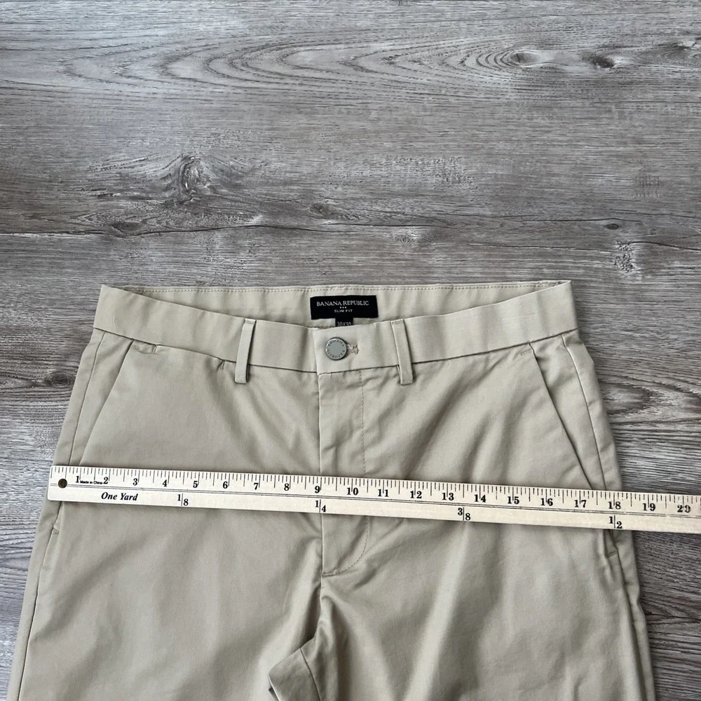 Banana Republic Core Temp Pant Slim Slight Taper Mens Actual 30x29